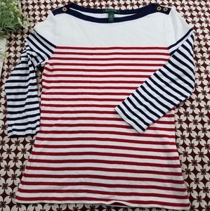 Red White stripes Shirt